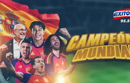 La selecci�n espa�ola gan� el titulo mundial.