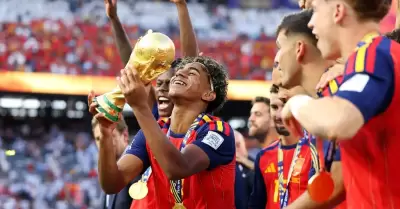 Espa�a, campe�n mundial.