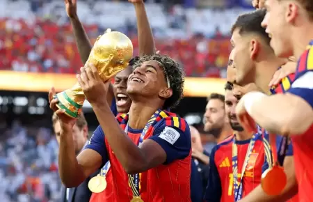Espa�a, campe�n mundial.