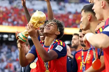 Espa�a, campe�n mundial.