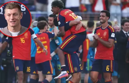 El exjugador se pronunci� tras la victoria espa�ola.