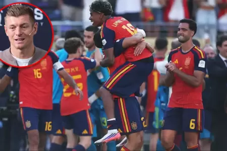 El exjugador se pronunci� tras la victoria espa�ola.
