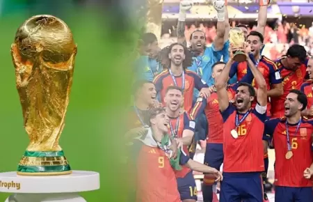 Espa�a levant� nuevamente la Copa del Mundo.