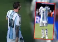 Lionel Messi se va de una final sin goles ni remates: La fuerte imagen que reflej� la derrota de Argentina