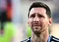 �La ca�da de un grande! Este es el preciso instante en que Messi rompe en llanto tras perder el Mundial 2026