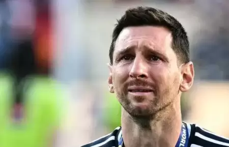 Messi llor� tras perder el Mundial 2026