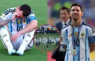 Selección Argentina envía emotivo mensaje a Messi tras la caída ante España: "Tus lágrimas son las nuestras"