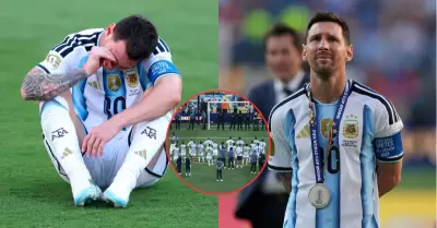 Selecci�n Argentina agradece a Messi tras la derrota en el Mundial 2026