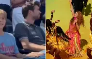 Piqué tuvo una inesperada reacción mientras Shakira presentaba su espectáculo en el Mundial 2026