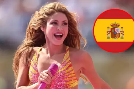 Shakira felicita a Espa�a por triunfo en Mundial 2026