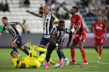 Alianza Lima venci� por 2-1 a Sport Huancayo con dos goles de Eryc Castillo