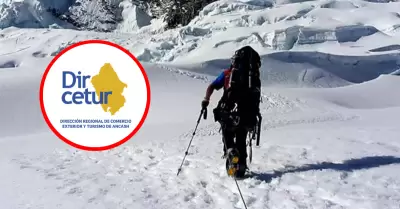 Cierre temporal del nevado Huascar�n