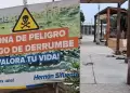 Vecinos preocupados en SMP: 'parque fantasma' en riesgo de desaparecer por sismo o crecida del r�o R�mac