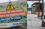 Vecinos preocupados en SMP: 'parque fantasma' en riesgo de desaparecer por sismo o crecida del río Rímac