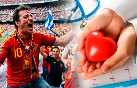 �Gritar un gol puede afectar el coraz�n?