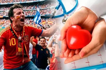 �Gritar un gol puede afectar el coraz�n?