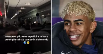 Piloto ilusion� a hinchas argentinos