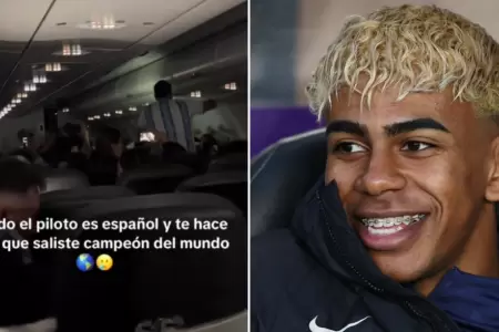 Piloto ilusion� a hinchas argentinos