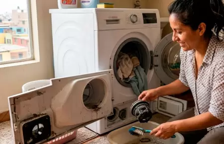Funci�n clave para el cuidado de la lavadora.