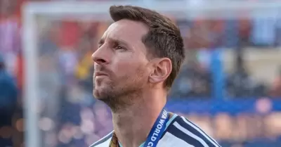 Lionel Messi tras derrota de Argentina ante Espa�a