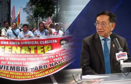 Jos� Balc�zar sobre posible registro de FENATE como sindicato