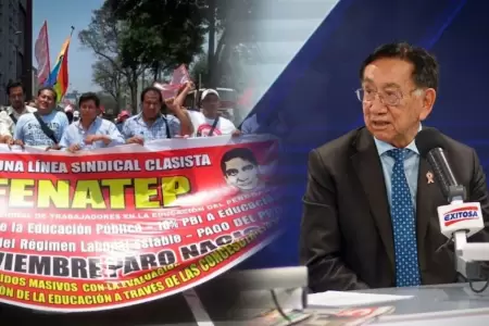 Jos� Balc�zar sobre posible registro de FENATE como sindicato