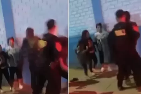 Menor de 8 a�os muere tras disparo en intervenci�n policial en Huacho
