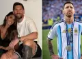 Antonella Rocuzzo, esposa de Lionel Messi, le expresa su admiraci�n tras derrota de Argentina ante Espa�a: "Siempre vas a ser el mejor"
