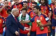 ¿España borró a Donald Trump de la foto de la premiación del Mundial? La imagen que desató la polémica