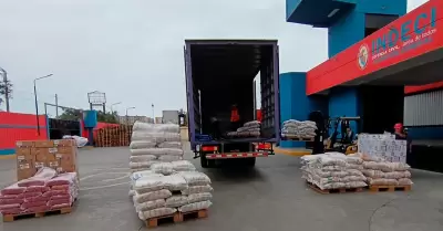 Env�an ayuda humanitaria a damnificados de Jun�n.