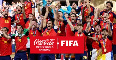 Espa�a es el nuevo primer lugar del Ranking FIFA tras ganar el Mundial 2026.