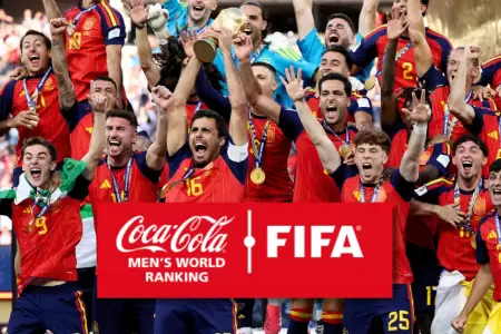 Espa�a es el nuevo primer lugar del Ranking FIFA tras ganar el Mundial 2026.