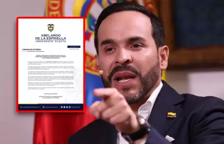 Equipo de seguridad advirti� de presunto plan previo al cambio de mando.
