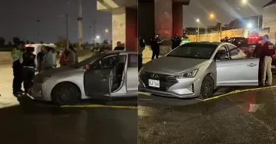 Pasajero de taxi fue asesinado a balazos en Villa el Salvador