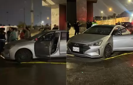 Pasajero de taxi fue asesinado a balazos en Villa el Salvador