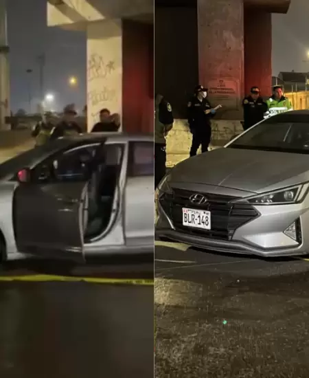 Pasajero de taxi fue asesinado a balazos en Villa el Salvador