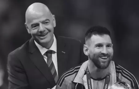 Messi deja de seguir en Instagram al presidente de la FIFA