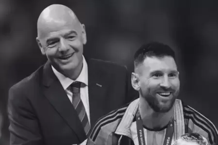 Messi deja de seguir en Instagram al presidente de la FIFA