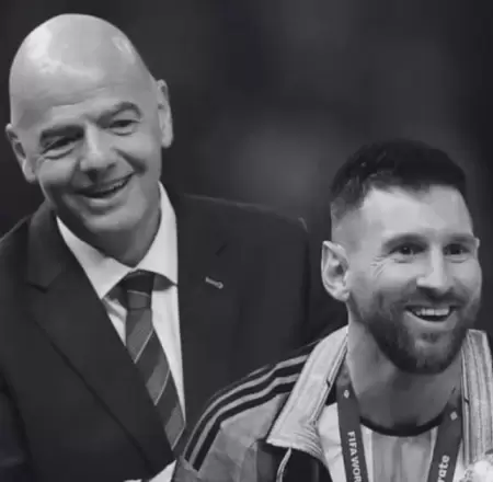 Messi deja de seguir en Instagram al presidente de la FIFA