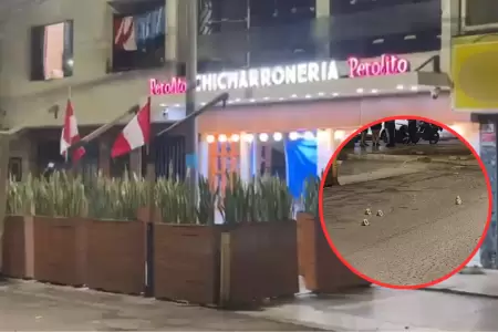 Balean chicharroner�a y exigen cupo de S/10 mil
