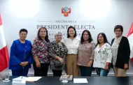 Keiko Fujimori sostuvo una reunión con el Comité Ejecutivo Nacional del Programa Vaso de Leche