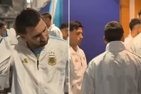 Hinchas sospechan que "algo raro" pas� con Argentina previo a la final del Mundi