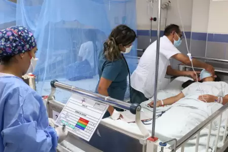 Avance del dengue en el Per�