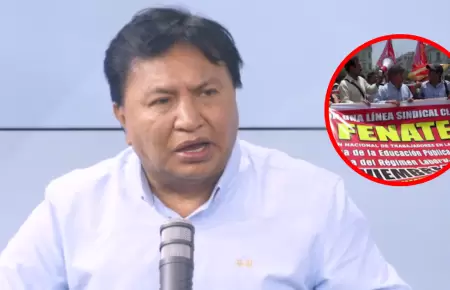 SUTEP critica nombramiento de Flavio Cruz como ministro de trabajo
