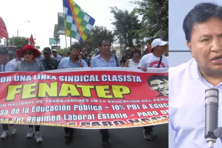 SUTEP critica nombramiento de Flavio Cruz como ministro de trabajo
