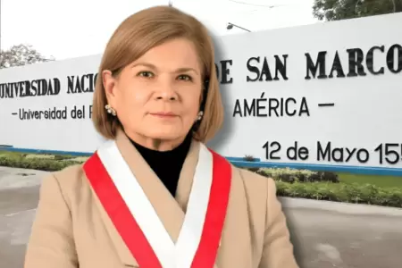 Cuestionan continuidad de Jeri Ram�n como rectora de la Universidad San Marcos