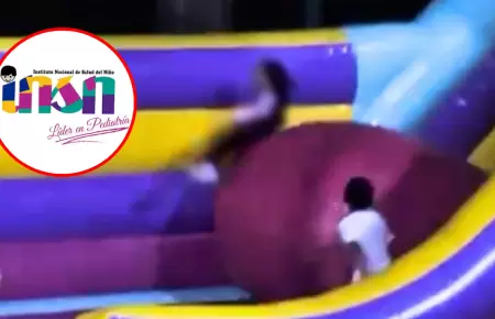 Menor que cay� de juego inflable fue sometida a dos cirug�as
