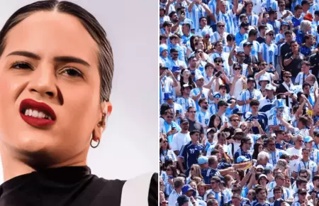 Fans piden cancelar shows de Rosal�a en Buenos Aires tras comentario sobre Argen