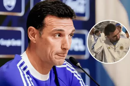 Scaloni habla de supuestas presiones y conflictos internos en Argentina