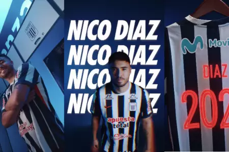 Nicol�s D�az es el nuevo fichaje de Alianza Lima para el torneo Clausura